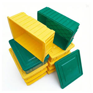 OEM Custom PP Plastic <b>Storage</b> Crate <b>Stackable</b> Long Lasting <b>Storage</b> <b>Box</b> - Product Image 6