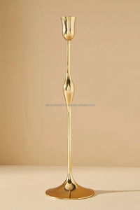 Export <b>Bulk</b> Deal Antique Style Metal <b>Candle</b> Stands Tall Tabletop Centerpiece for Boutique Decor Shops & Importers Factory Price - Product Image 4