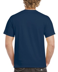 Échantillon gratuit, vente en gros, t-shirt pour homme en coton 100% tricoté blanc, impression sérigraphique personnalisée à bas prix avec logo de l'entreprise - Product Image 2