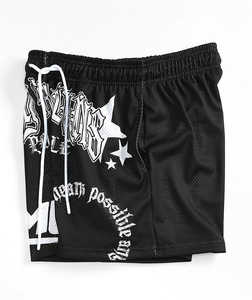 Shorts décontractés pour hommes de haute qualité, couleur verte, avec imprimé lettres blanches, taille à cordon de serrage, tissu polyester respirant, shorts de sport - Product Image 4