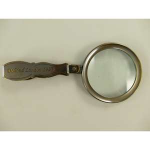 Loupe Nautique en Laiton Antique avec Support OEM pour Lecture, Inspection et Usage au Bureau – Idéale pour Cadeaux - Product Image 6