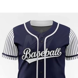 Maillot de baseball pour homme, matière respirante à séchage rapide, parfait pour les jeux et l'entraînement en extérieur, avec un look durable et élégant - Product Image 5