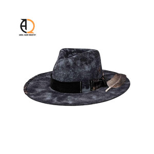 Chapeaux d'équitation en cuir, fabrication en usine, service OEM, vente en gros, 50 pièces - Product Image 6