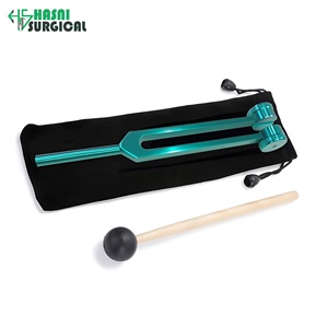 Diapasón de Aluminio Premium de 128Hz con Peso para Terapia de Sonido, Instrumento de Sanación por Sonido, Set de Meditación de Chakras, Manual, CE ISO - Product Image 2