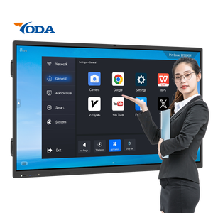 Bảng Trắng thông minh tương tác 4k sẵn sàng 75 inch với khả năng tương thích máy chiếu không dây - Product Image 2