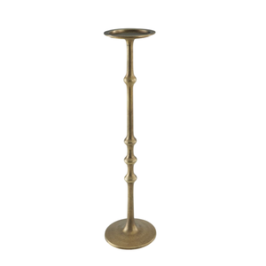 Hot Selling <b>Candle</b> Stand Brass Finished For Home Decor <b>Candle</b> Stick Holder in Casted Aluminium in <b>Bulk</b> Handmade Customized - Product Image 2
