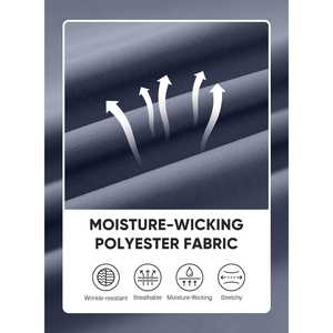 Pantalones Cortos Chino Deportivos para Hombre, Ligeros, Elásticos, Transpirables, para Golf, Casuales, de Verano, con Cierre de Cremallera - Product Image 6