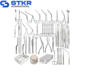 ชุดเครื่องมือผ่าตัดทั่วไป STKR INTERNATIONAL 60 ชิ้น ทำจากสแตนเลสสตีล พร้อมคู่มือการใช้งาน สำหรับการผ่าตัดจมูกแบบ Nasal Septoplasty ได้รับการรับรองมาตรฐาน CE - Product Image 2