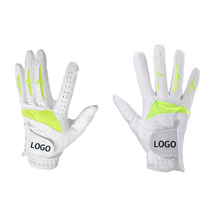 Service OEM, gants de golf unisexes de qualité supérieure, écologiques, légers, en cuir véritable Cabretta, antidérapants, fermeture à boucle, sport - Product Image 2