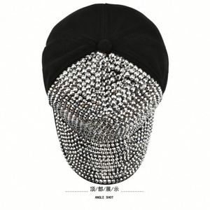 Casquettes de baseball tendance en gros avec strass pour filles – Vente chaude - Product Image 5