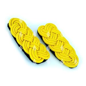 Insignias de Hombro Bordadas en 3D con Cuentas, Hechas a Mano, Elegantes, Ligeras, Personalizadas, Accesorio de Tela Sin Plomo - Product Image 1