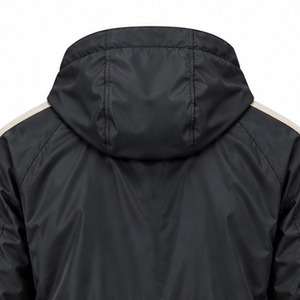 Windbreaker <b>Jacket</b> for <b>Men</b> <b>Lightweight</b> Outdoor Training Water Resistant Full Zip Hooded Sportswear Bulk Order Wholesale Supplier - Product Image 6