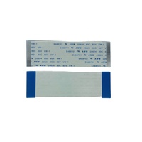 Personnalisé 20624 FFC 24 broches 1.0mm pas 80 mm faisceau de câbles assemblage côté inverse