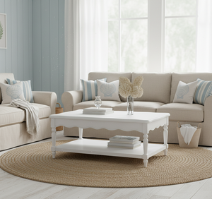 Modern Coffee <b>Table</b> Living Room Eco-Friendly Foldable Inflatable Solid Acacia MDF Painted Factory Direct Export Wholesale OEM - Product Image 5