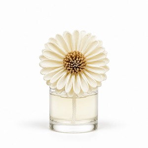 Girasoles. Difusor de fragancia de flores de madera Sola, tamaño seco: 10 cm, hecho a mano con flores de madera Sola de Tailandia, original. - Product Image 1