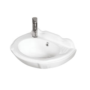 Offre exceptionnelle sur un lavabo mural en céramique blanche de conception super élégante certifié ISO et CE à prix de gros - Product Image 1