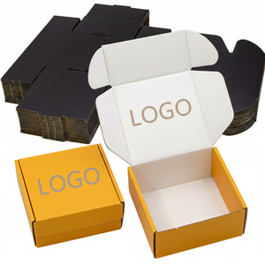 กล่องบรรจุภัณฑ์สีชมพูอ่อนรักษ์โลก พิมพ์โลโก้ตามสั่ง สำหรับของขวัญ ชุดดูแลตัวเอง และกล่องกระดาษแข็งสำหรับจัดส่งที่ทนทาน - Product Image 4