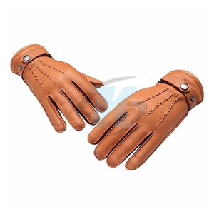 Gants en cuir de style nouveau 2026, design de logo personnalisé, fabrication professionnelle, gants en cuir pour hommes de la meilleure qualité - Product Image 4