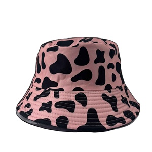 Sombreros de Pescador de Primera Clase, Personalizados con Logotipo, de Alta Calidad, con Estampado de Vaca, en Grandes Cantidades, OEM, de Doble Cara - Product Image 4