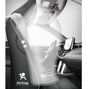 Housse de siège de voiture en cuir de luxe, style sport, résistante à l'usure, imperméable, 5 pièces, pour Toyota BZ4X - Product Image 4