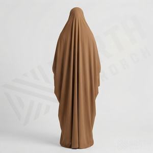 Nueva Tendencia: Abaya Modesta de Lino para Mujer Musulmana, Vestido Cómodo con Cierre Frontal, Cubre-Cuerpo, Color Personalizado, Estilo Holgado - Product Image 2