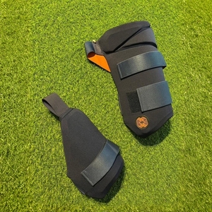 TRIVEERS High Performance Cricket <b>Thigh</b> Pads PU Material 13-16mm Thick Lightweight Durable Comfortable Adjustable Fit Pair - Product Image 6