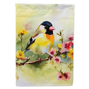 ธงตกแต่งสวนหลากสี Goldfinch สำหรับประดับสวนธงลานกล่องจดหมายสำหรับงานศิลปะที่ลานบ้านสำหรับเตียงดอกไม้ขนาดสวน - Product Image 1