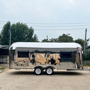Caravana compacta Fabricación Rv Camper Camping Remolque con cocina totalmente equipada Caravana Street Food TRUCK - Product Image 1