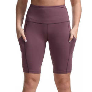 High waist seamless women yoga shorts soft stretch breathable fitness gym running workout active summer sports clothing - Product Image 1