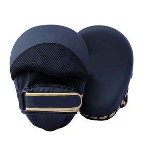 นวมซ้อมแบรนด์ Custom Brand Focus Mitts - น้ำหนักเบา แกนโฟม ทนทาน หนังคุณภาพดี เป็นมิตรต่อสิ่งแวดล้อม และระบายอากาศได้ดี สำหรับการฝึกซ้อมมวย MMA และคิกบ็อกซิ่ง - Product Image 1