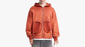 Sudadera con Capucha y Cremallera de Diseño Vintage, Estilo Desgastado, Fabricada en Pakistán, Diseño Personalizado de Última Moda, Comodidad Diaria para Otoño - Product Image 6