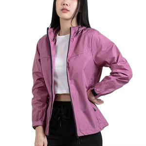 Ensemble de survêtement coupe-vent pour femme, veste et pantalon, vêtements de sport respirants pour la randonnée, la course à pied et les voyages, prix abordable - Product Image 4