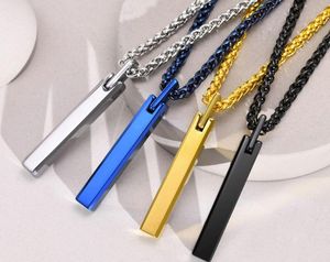 Colgante de acero súper para hombre a la moda y exquisito, collar con colgante de Color plateado dorado y deffrent - Product Image 1