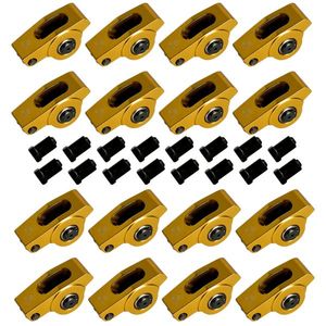 Bracci a rulli autoallineanti in alluminio con rapporto 1.5 per sistemi di messa a punto motore Chevy Small Block SBC Gen I 350 400 - Product Image 1