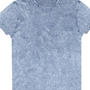 Camiseta de Hombre Oversize con Lavado Ácido, Larga, Lisa, de Algodón/Poliéster, Estilo Urbano, con Logo Frontal Personalizado, Cuello Redondo, Manga Corta, 220g, Lisa, OEM - Product Image 5