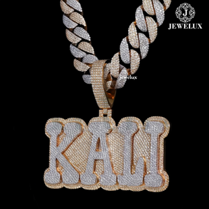 Nouvel Arrivage Pendentif Hip Hop Premium Iced Out Plaqué Or Argent 925 Bijoux Tendance Vente en Gros Inde au Meilleur Prix - Product Image 1