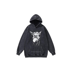 <b>Mens</b> Oversized Hoodie <b>Pullover</b> Unisex Graphic Sweatshirts Hoodies Casual Tunic Vintage Streetwear Aesthetic Top - Product Image 1