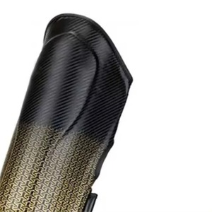 New Design Shin Guards 2025 Custom OEM Manufacturer Wholesale <b>Boxing</b> Muay Thai Kickboxing MMA Leather Leg Protector Factory - Product Image 3