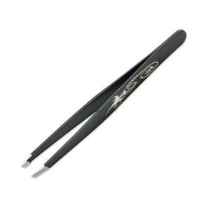 Pinzas de Cejas Inclinadas de Acero Inoxidable de Alta Calidad Profesional al por Mayor, con Puntas Rectas Reutilizables ANAAIF - Product Image 2