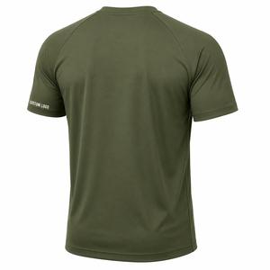 Men's Custom Color Short Sleeve <b>T</b>-<b>Shirt</b> O-Neck Regular Fit Quick Dry Printed Custom Logo Casual Style Knitted Fabric 100% - Product Image 5