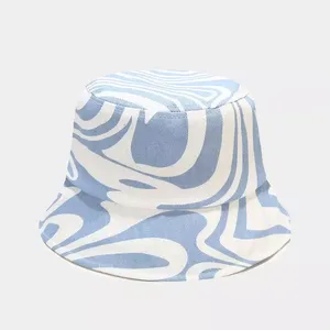 Hot Selling Good Quality Unisex Animal Print Embroidery Bucket <b>Hat</b> Digital Printing Polyester Canvas Beach Casual Spring <b>Summer</b> - Product Image 5