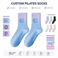 Chaussettes de Pilates pour femmes, respirantes, souples, idéales pour le Reformer, le yoga, la barre, la formation, couleur personnalisée, production en gros