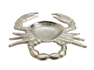 Plateau décoratif en aluminium doré, bol de service en forme d'étoile de mer, plat à collation moderne en métal pour la décoration de fêtes et de mariages - Product Image 5
