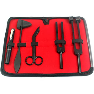 Kit de diagnostic pour étudiants en médecine : marteau réflexe et diapason, kit de percussion réflexe en acier inoxydable de haute qualité, personnalisable - Product Image 4