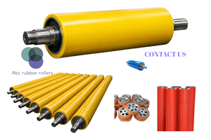 Phoenix ABC Durable High Temperature Resistant Silicone Rubber Rollers Customized Industrial <b>Plastic</b> processing unit rollers - Product Image 3