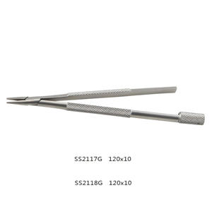 Ensemble de porte-aiguilles ophtalmiques pour microchirurgie, manuel, en acier inoxydable, instrument chirurgical certifié CE Classe I pour opération - Product Image 5