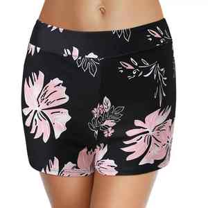 Pantalones cortos de playa para mujer, transpirables, duraderos, de verano, con logotipo personalizado, material sostenible, impresión digital. - Product Image 5