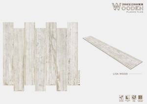 กระเบื้องพอร์ซเลนผิวด้านขนาด 20x120 ซม. ออกแบบมาเพื่อเพิ่มความยืดหยุ่นในการเคลื่อนไหวของพื้นผิว ให้สัมผัสนุ่ม สมดุล และเหมาะสำหรับตกแต่งภายใน - Product Image 6