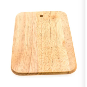 Tabla de cortar de madera de teca de acacia natural premium con mango, bandeja de corte y servir de madera duradera hecha a mano para cocina - Product Image 3