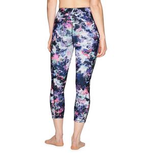 Leggings Capri para Mujer, Fabricante OEM, Bolsillos, Impresión por Sublimación Personalizada, Cintura Media, Ropa Deportiva Transpirable y Ecológica - Product Image 4